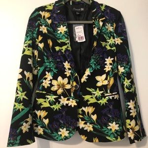 Forever 21, Floral Print Blazer